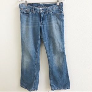 lucky brand heather jeans bootcut/flare size 14